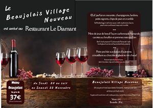 Le Beaujolais Village Nouveau est arrivé 